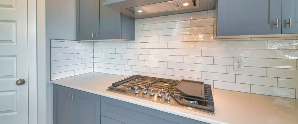grey kitchen custom cabinets