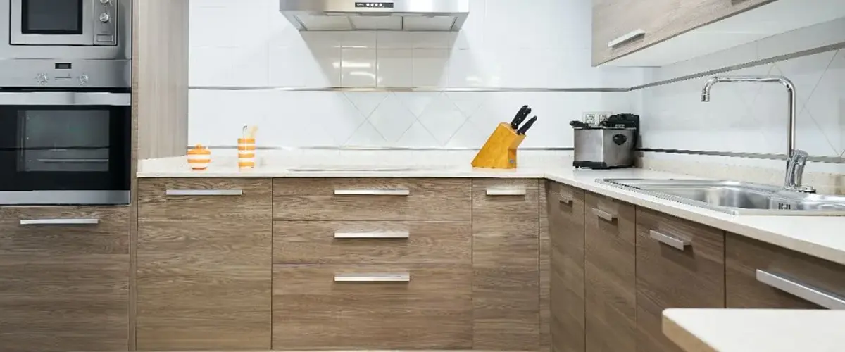 wood looking kitchen cabinets