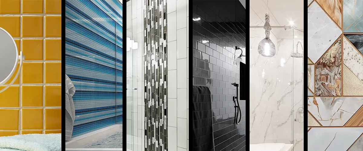shower tiles ideas images stacked