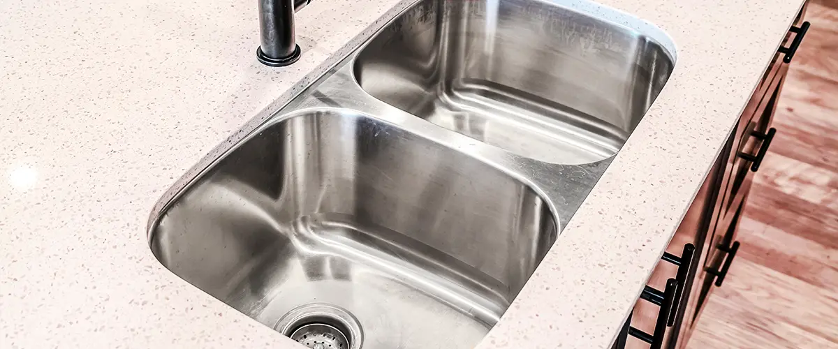 Double Basin Sink For Granite Countertop